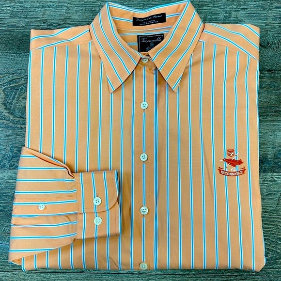 Façonnable Men’s Long Sleeve Button Down Shirt Size Large - Picture 1 of 8